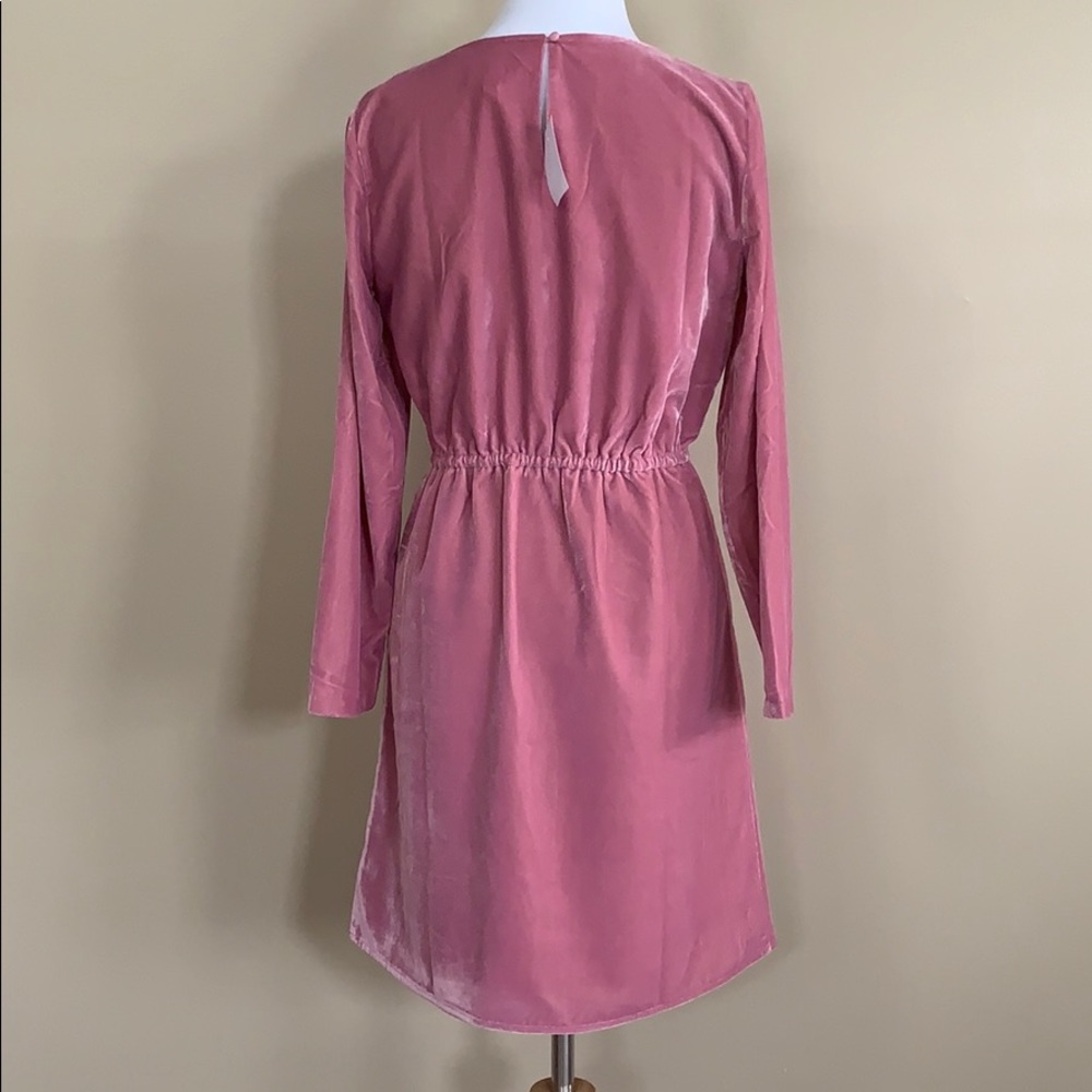 J crew velvet wrap dress - Picture 2 of 7
